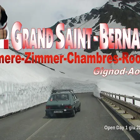 Couette-café Affittacamere Grand Saint Bernard Gignod